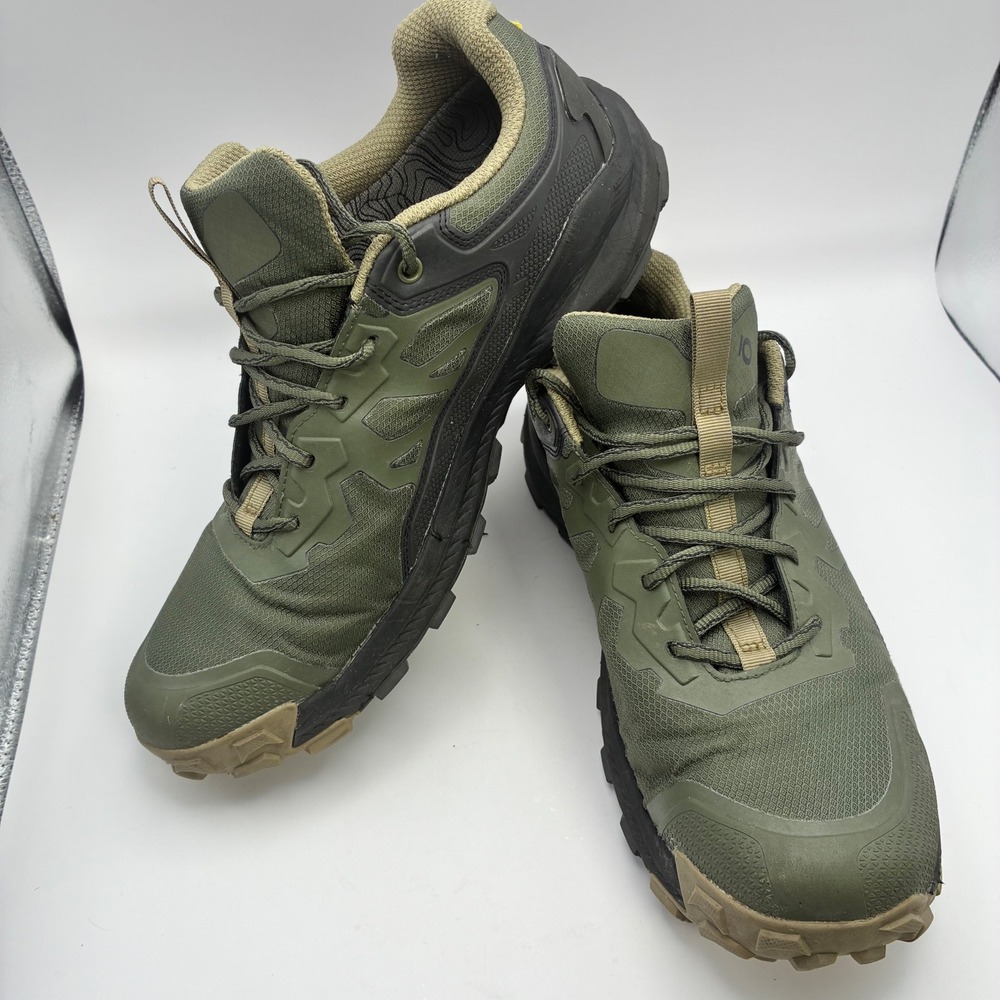 Oboz Katabatic Low B-DRY Waterproof Hiking Shoes Mens 11 Olive Green FG44001